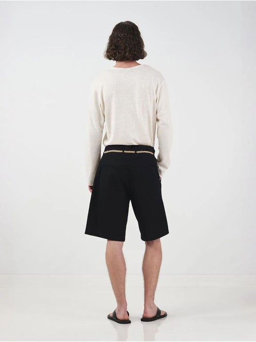 Shorts in popeline con cintura, vita media e vestibilità relaxed giesto - Kiabi