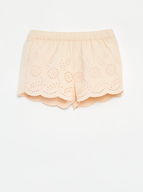 Shorts in ricami punto inglese - Kiabi