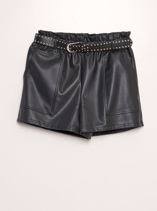 Shorts  in similpelle + cintura 'JDY'