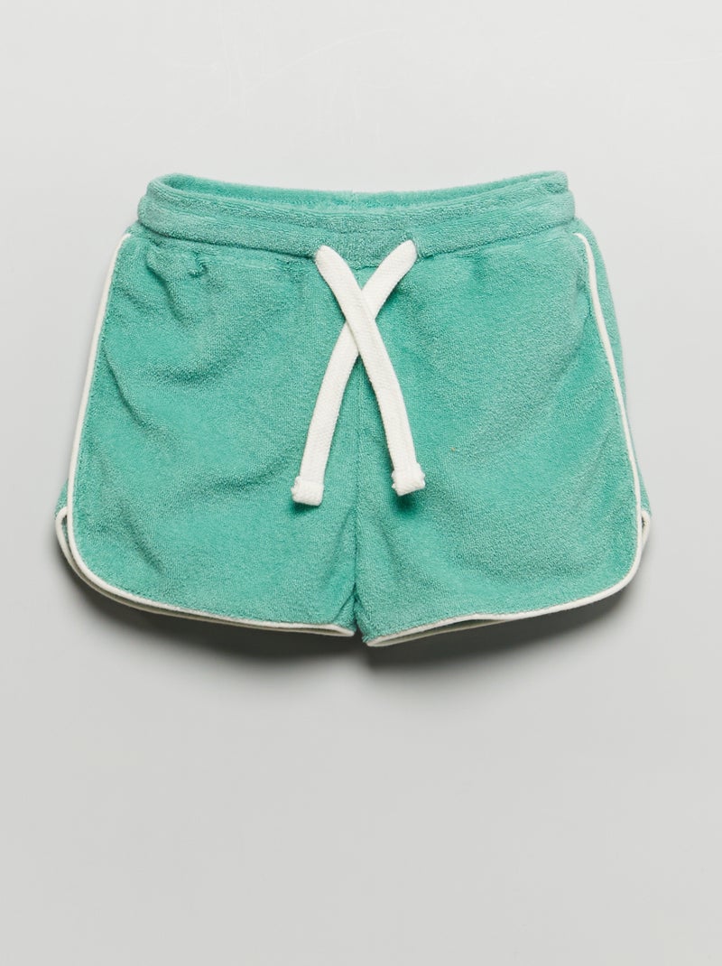 Shorts in spugna grigio - Kiabi