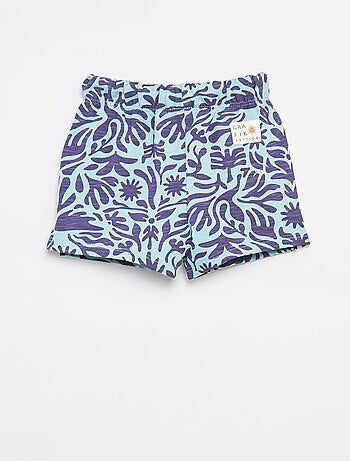 Shorts in tessuto felpato - Graphik Edition