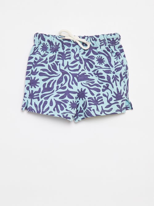 Shorts in tessuto felpato - Graphik Edition - Kiabi