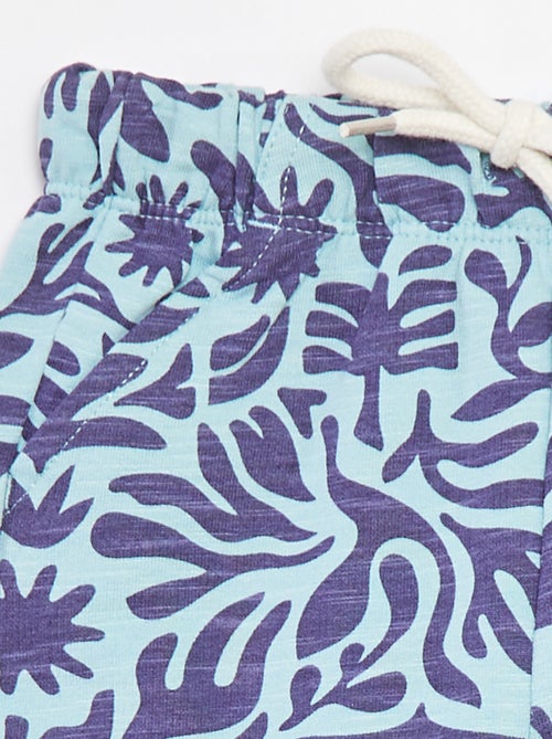 Shorts in tessuto felpato - Graphik Edition - Kiabi