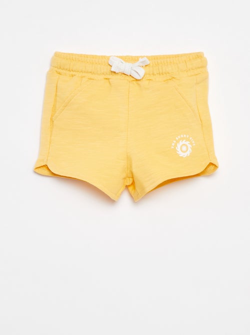 Shorts in tessuto felpato - Graphik Edition - Kiabi