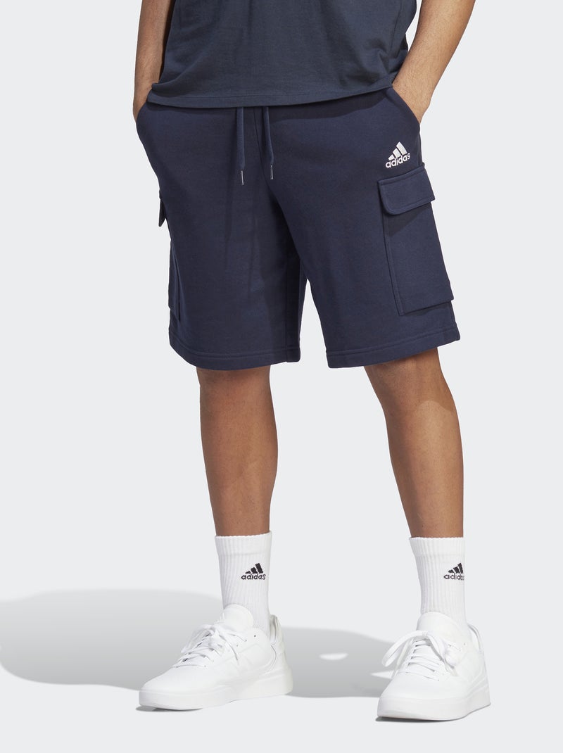 Shorts in tessuto felpato 'Adidas' BLU - Kiabi