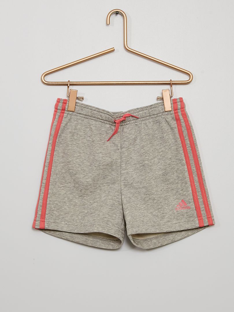 Shorts in tessuto felpato 'adidas' GRIGIO - Kiabi