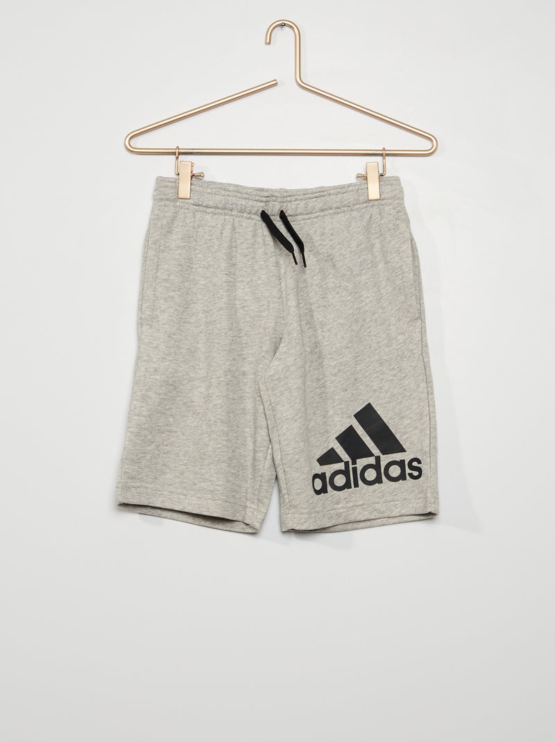 Shorts in tessuto felpato 'adidas' GRIGIO - Kiabi