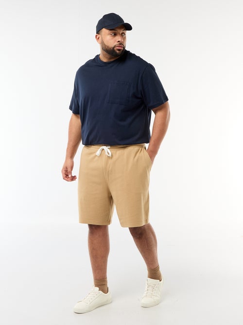 Shorts in tessuto felpato - Kiabi