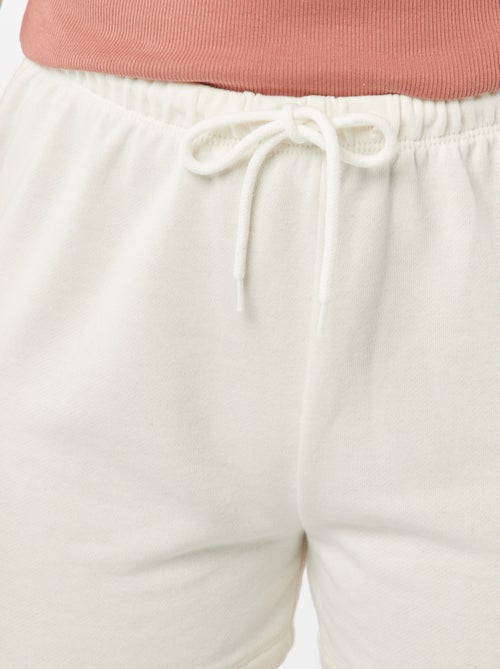 Shorts in tessuto felpato - Kiabi