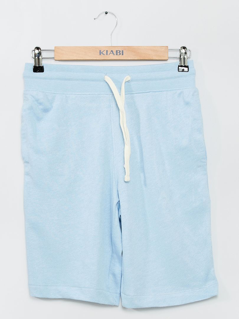 Shorts in tessuto felpato BLU - Kiabi