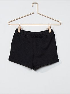 Shorts in tessuto felpato con bande - Kiabi