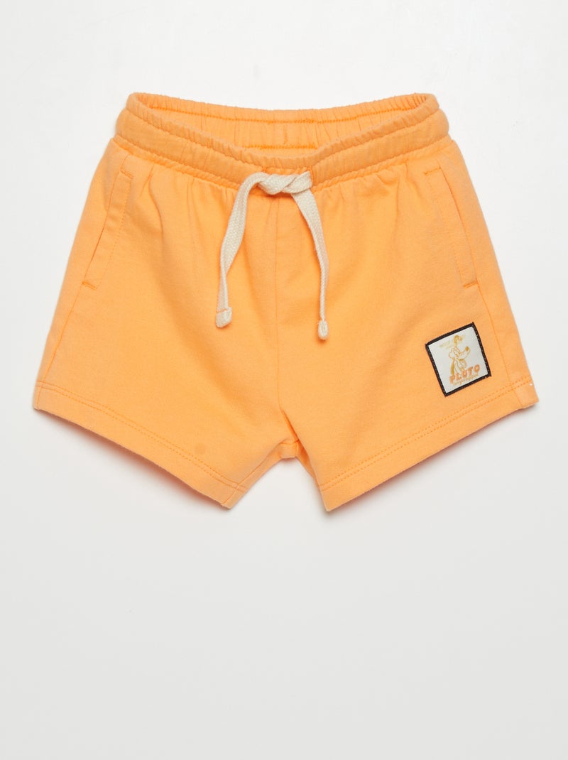 Shorts in tessuto felpato 'Disney Baby' ARANCIONE - Kiabi
