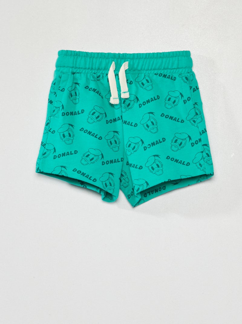 Shorts in tessuto felpato 'Disney Baby' VERDE - Kiabi