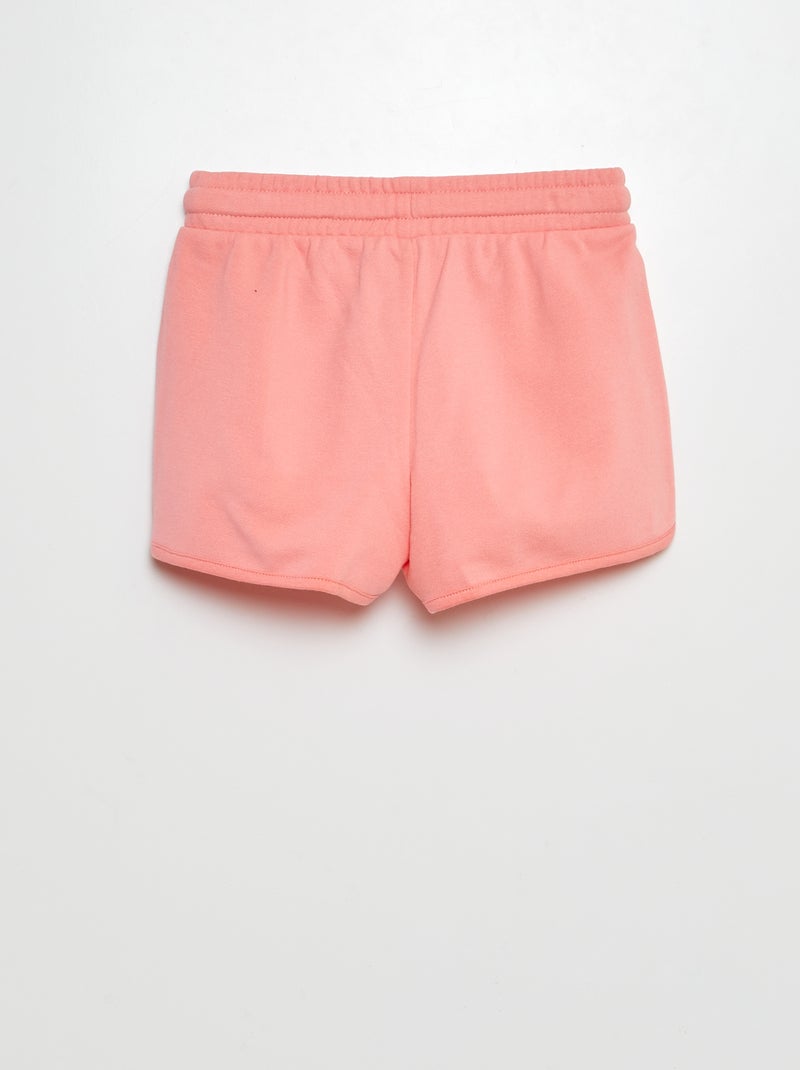 Shorts in tessuto felpato fin (French-Terry) ROSA - Kiabi