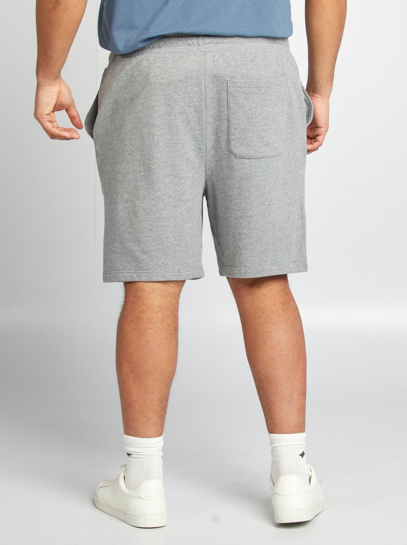Shorts in tessuto felpato GRIGIO - Kiabi