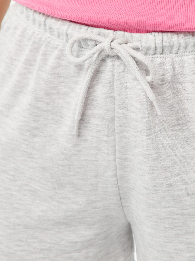 Shorts in tessuto felpato GRIGIO - Kiabi