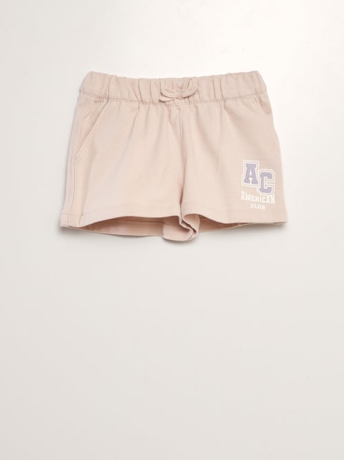 Shorts in tessuto felpato leggero - Kiabi