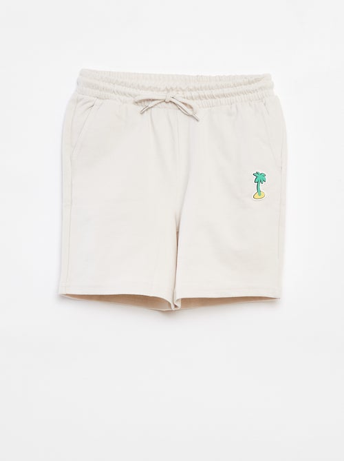 Shorts in tessuto felpato leggero - Kiabi