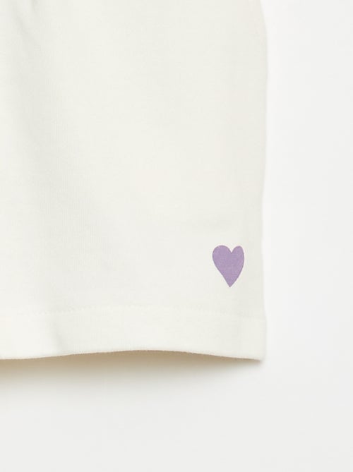 Shorts in tessuto felpato leggero - Kiabi