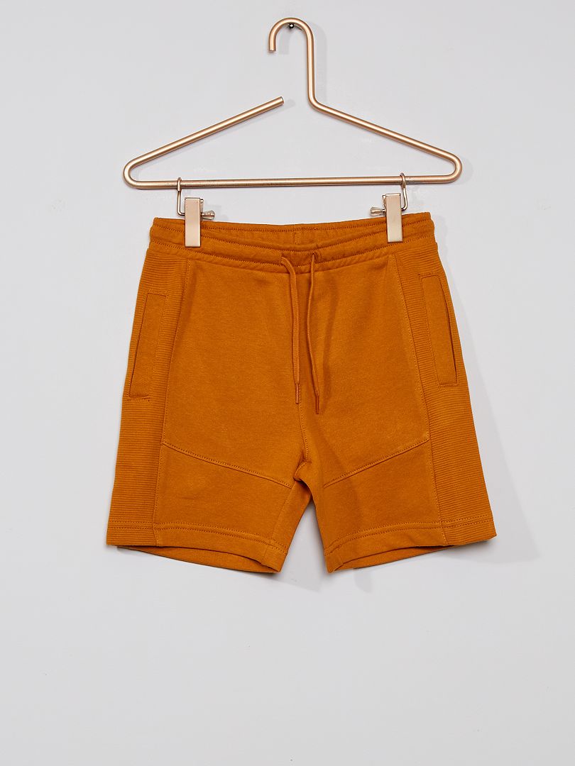Shorts in tessuto felpato leggero eco-sostenibili marrone - Kiabi