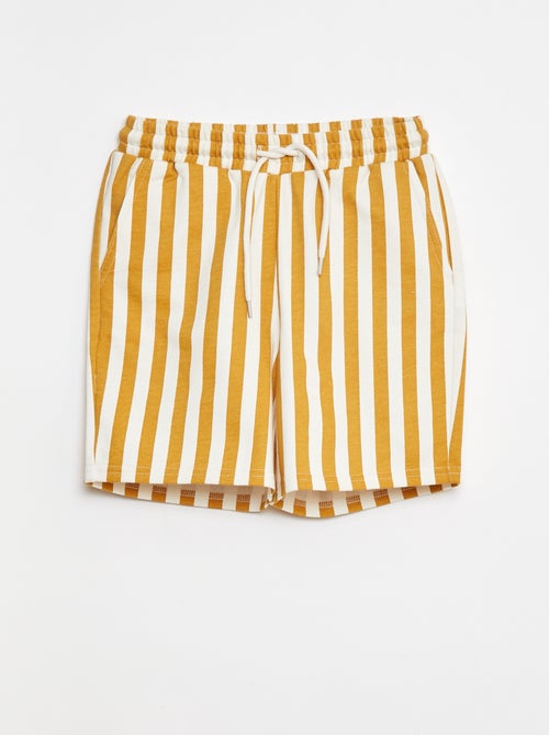 Shorts in tessuto felpato leggero - Kiabi