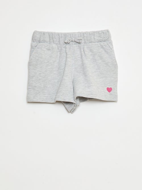 Shorts in tessuto felpato leggero - Kiabi
