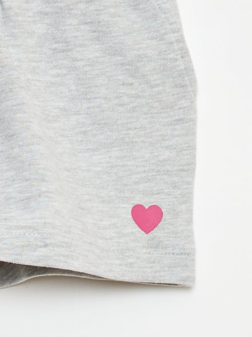 Shorts in tessuto felpato leggero - Kiabi