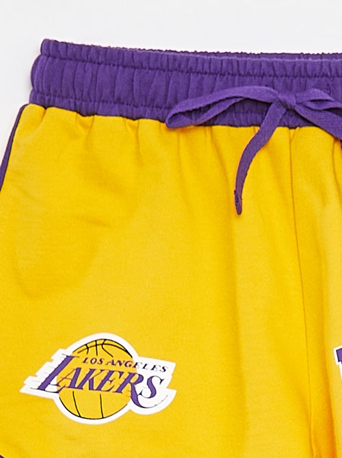 Shorts in tessuto felpato leggero 'Lakers' - Kiabi