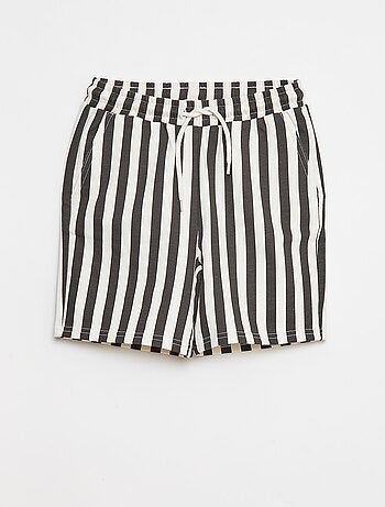 Shorts in tessuto felpato leggero