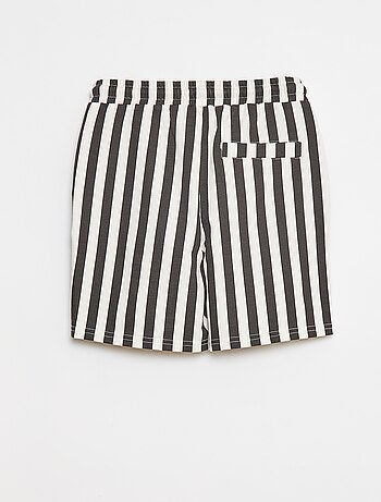 Shorts in tessuto felpato leggero