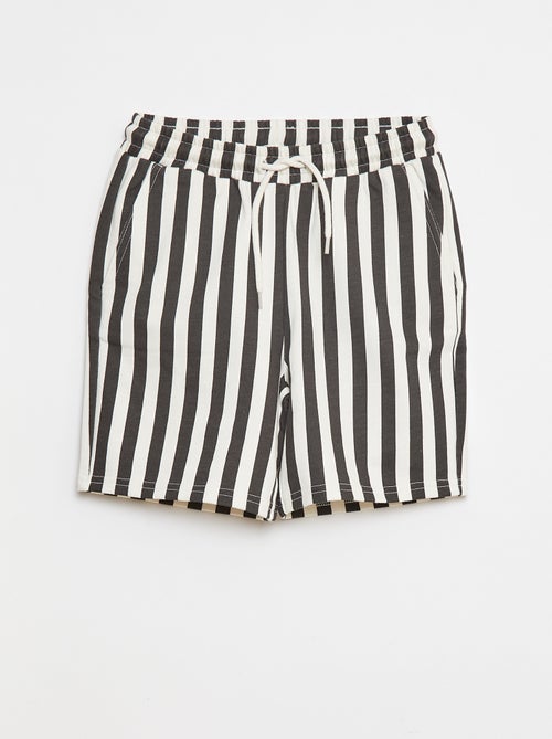 Shorts in tessuto felpato leggero - Kiabi