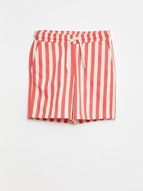 Shorts in tessuto felpato leggero - Kiabi