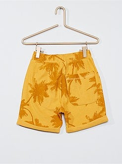 Shorts in tessuto felpato leggero stampato - Kiabi