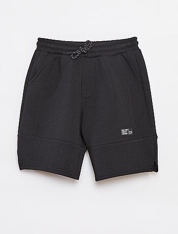 Shorts in tessuto felpato leggero stile basketball