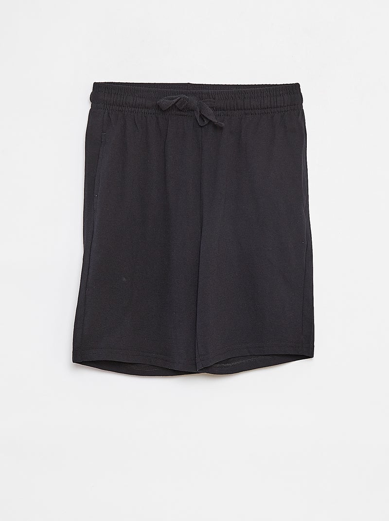 Shorts in tessuto felpato leggero tinta unita con 2 tasche Grigio - Kiabi