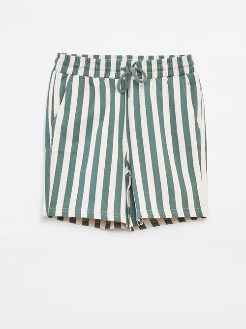 Shorts in tessuto felpato leggero - Kiabi