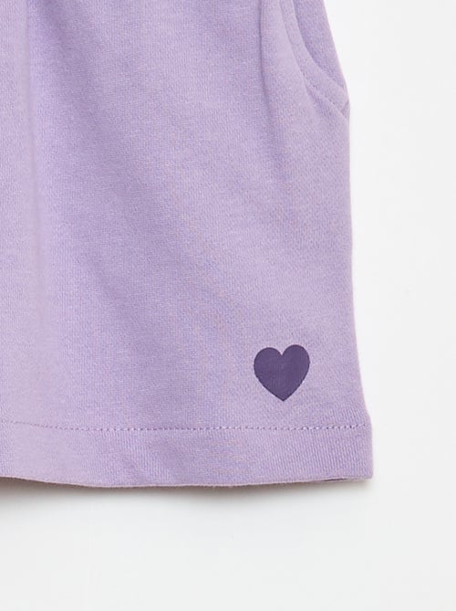 Shorts in tessuto felpato leggero - Kiabi