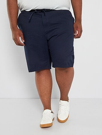 Bermuda chino, 5 tasche, denim, con cintura - taglia 60 - Kiabi