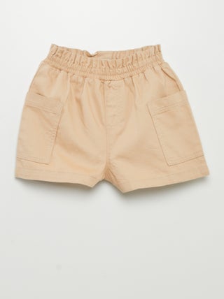 Shorts in twill