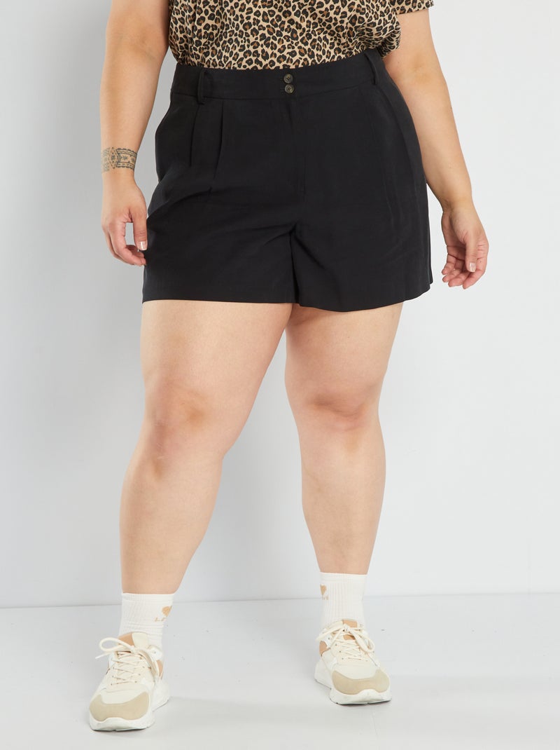 Shorts in twill Nero - Kiabi