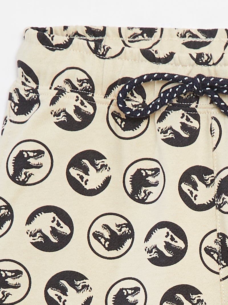 Shorts 'Jurassic World' BEIGE - Kiabi