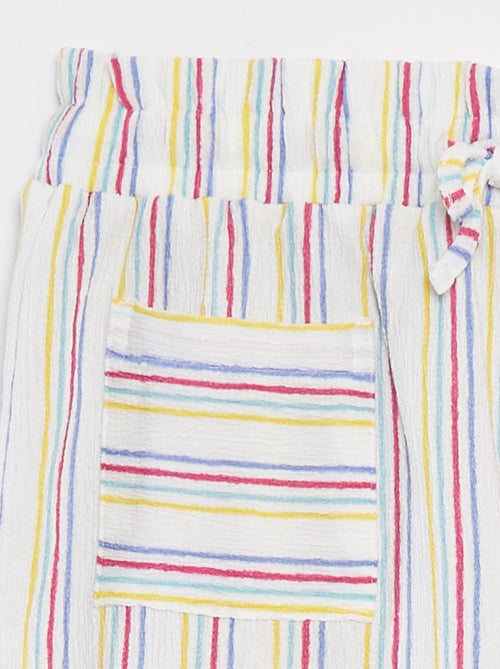 Shorts leggeri in maglia goffrata - Kiabi