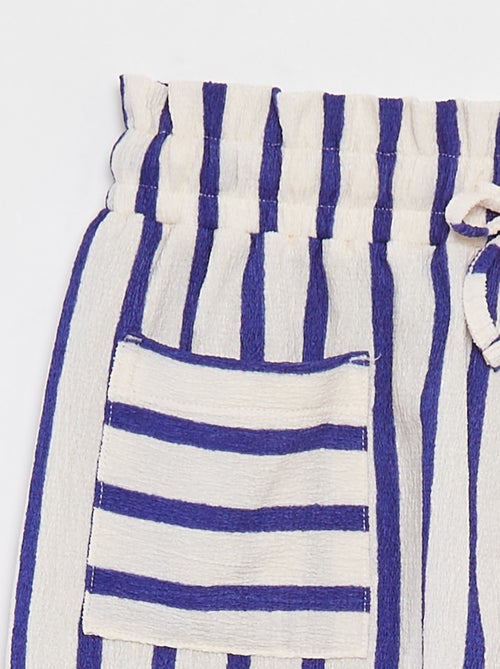 Shorts leggeri in maglia goffrata - Kiabi