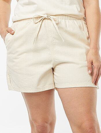 Shorts morbidi in denim