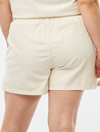 Shorts morbidi in denim