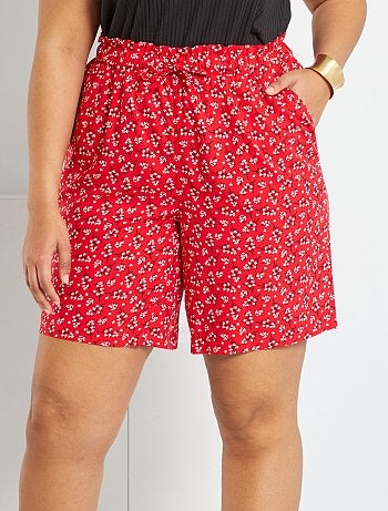 Pantaloncini da - rosso - Kiabi