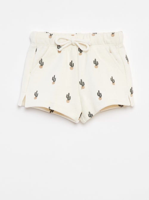 Shorts pesanti con stampa - Kiabi