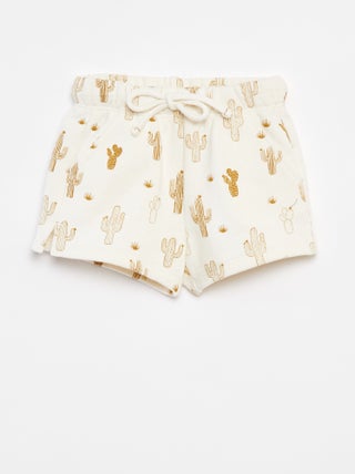 Shorts pesanti con stampa