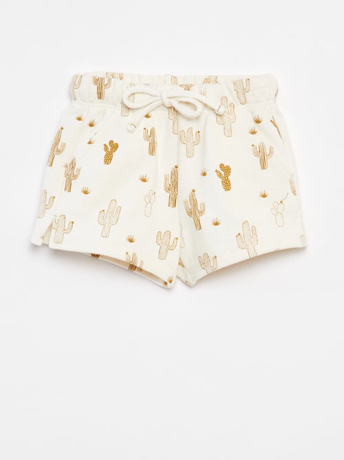 Shorts pesanti con stampa - Kiabi