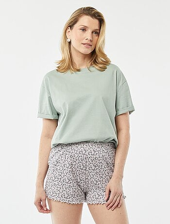 Shorts pigiama corti